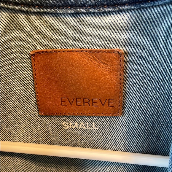 Evereve Blue Denim Jacket - Picture 4 of 5